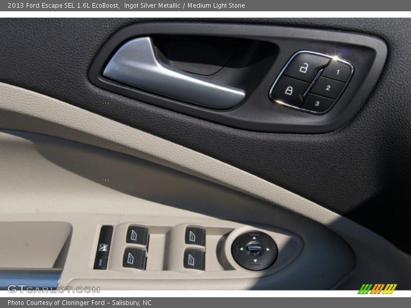 Ingot Silver Metallic / Medium Light Stone 2013 Ford Escape SEL 1.6L EcoBoost