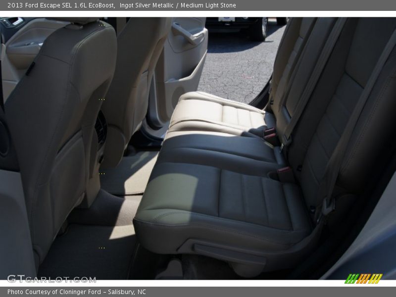 Ingot Silver Metallic / Medium Light Stone 2013 Ford Escape SEL 1.6L EcoBoost