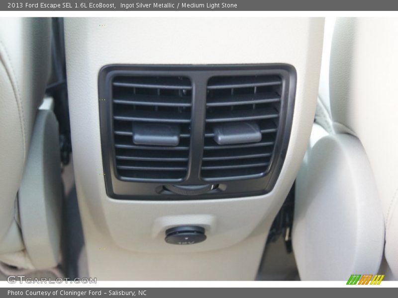 Ingot Silver Metallic / Medium Light Stone 2013 Ford Escape SEL 1.6L EcoBoost