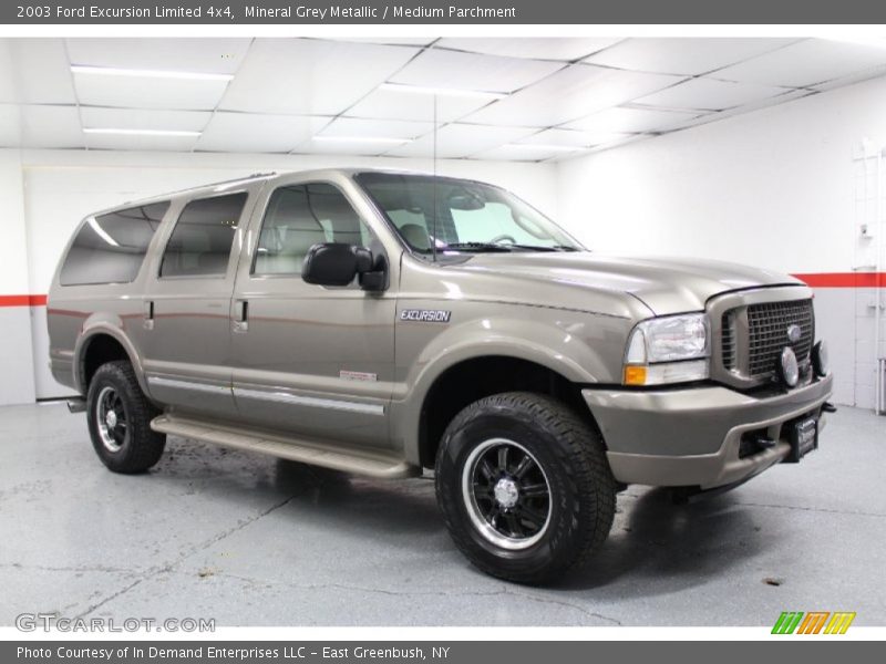 Mineral Grey Metallic / Medium Parchment 2003 Ford Excursion Limited 4x4