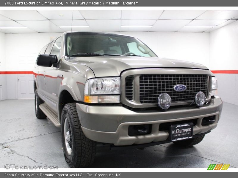 Mineral Grey Metallic / Medium Parchment 2003 Ford Excursion Limited 4x4