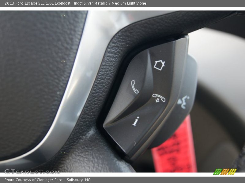 Controls of 2013 Escape SEL 1.6L EcoBoost