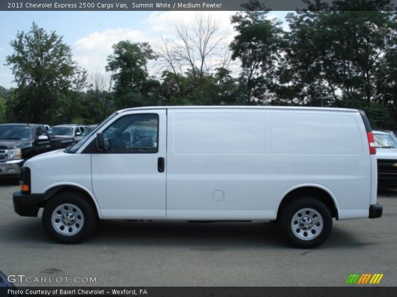 Summit White / Medium Pewter 2013 Chevrolet Express 2500 Cargo Van