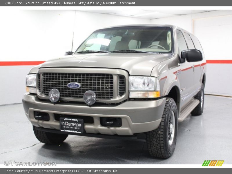 Mineral Grey Metallic / Medium Parchment 2003 Ford Excursion Limited 4x4