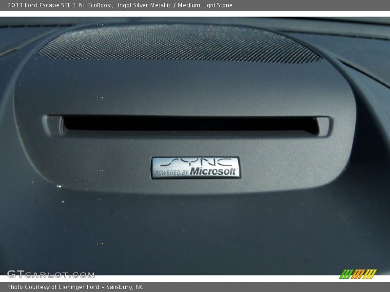 Ingot Silver Metallic / Medium Light Stone 2013 Ford Escape SEL 1.6L EcoBoost