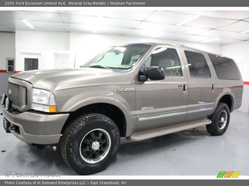 Mineral Grey Metallic / Medium Parchment 2003 Ford Excursion Limited 4x4