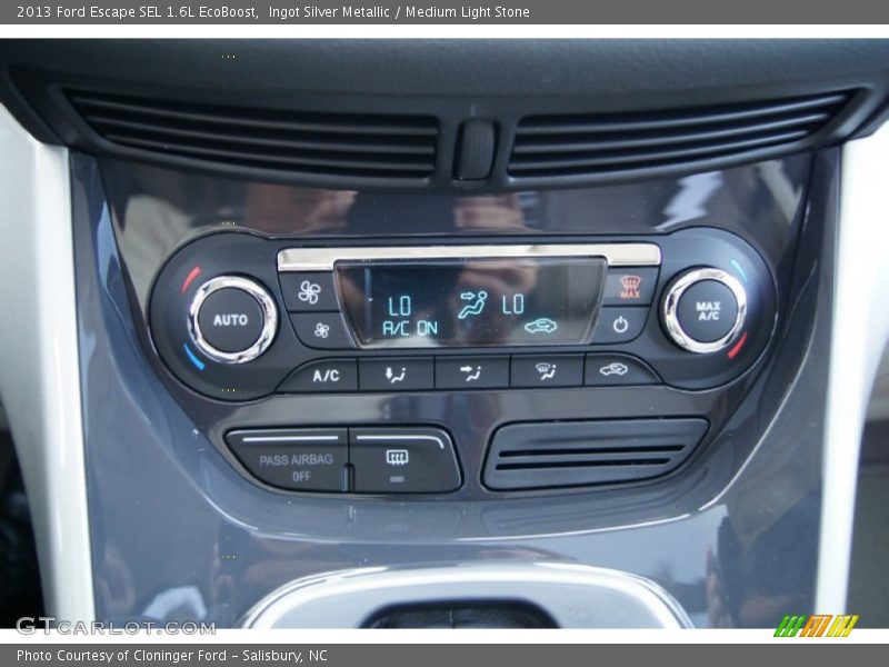 Controls of 2013 Escape SEL 1.6L EcoBoost