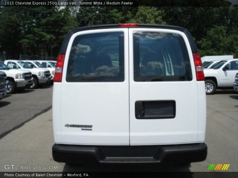 Summit White / Medium Pewter 2013 Chevrolet Express 2500 Cargo Van