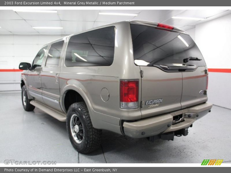 Mineral Grey Metallic / Medium Parchment 2003 Ford Excursion Limited 4x4