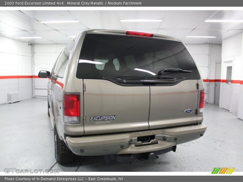 Mineral Grey Metallic / Medium Parchment 2003 Ford Excursion Limited 4x4