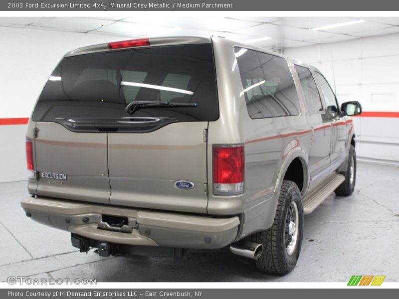 Mineral Grey Metallic / Medium Parchment 2003 Ford Excursion Limited 4x4