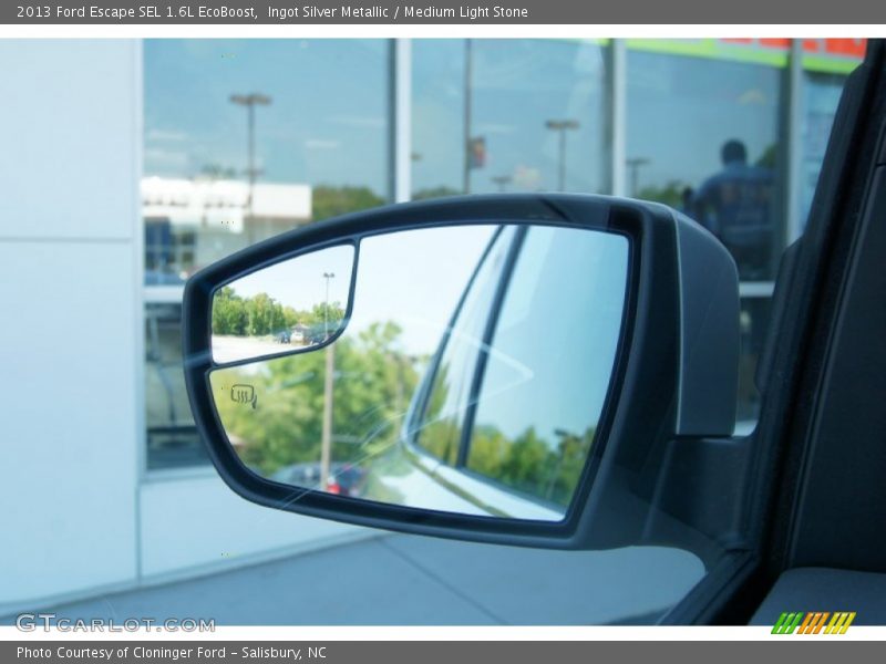 Ingot Silver Metallic / Medium Light Stone 2013 Ford Escape SEL 1.6L EcoBoost