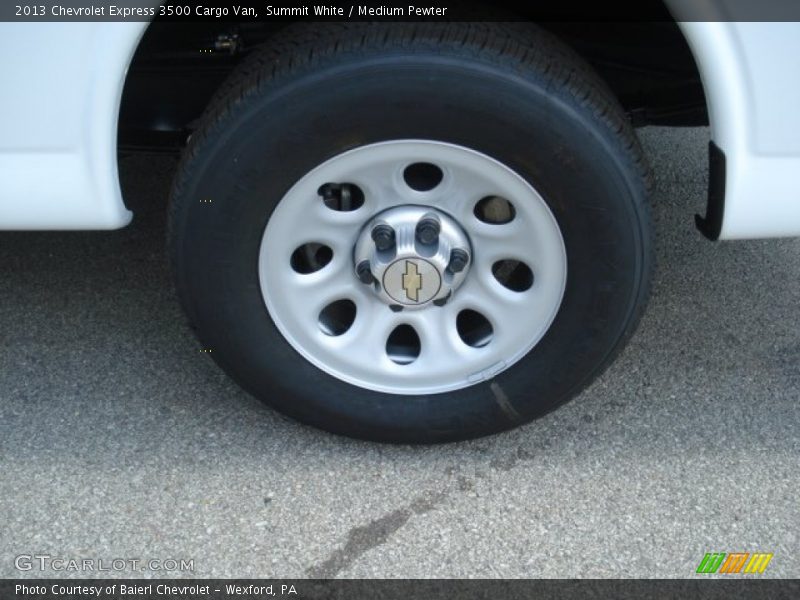 Summit White / Medium Pewter 2013 Chevrolet Express 3500 Cargo Van