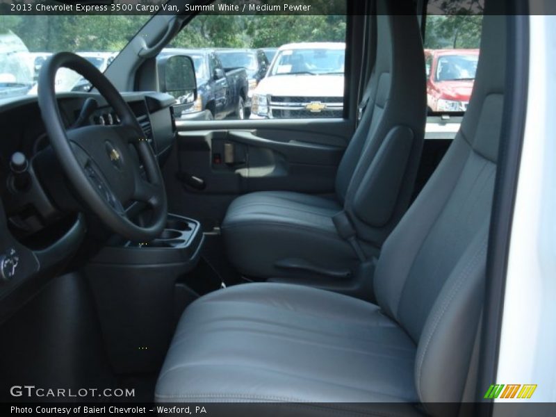 Summit White / Medium Pewter 2013 Chevrolet Express 3500 Cargo Van