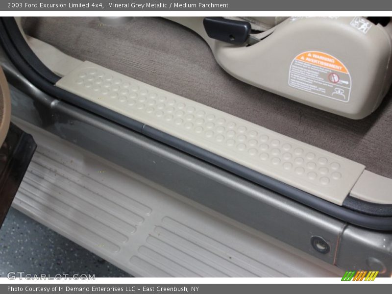 Mineral Grey Metallic / Medium Parchment 2003 Ford Excursion Limited 4x4