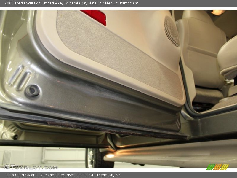 Mineral Grey Metallic / Medium Parchment 2003 Ford Excursion Limited 4x4