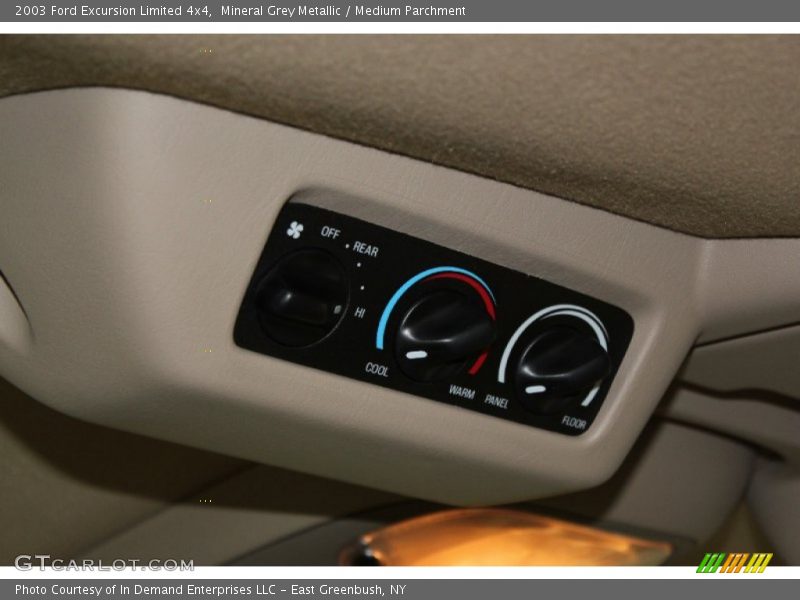 Mineral Grey Metallic / Medium Parchment 2003 Ford Excursion Limited 4x4