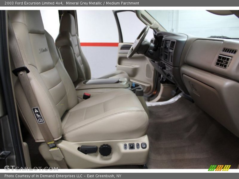 Mineral Grey Metallic / Medium Parchment 2003 Ford Excursion Limited 4x4