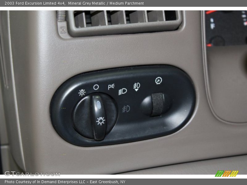 Mineral Grey Metallic / Medium Parchment 2003 Ford Excursion Limited 4x4