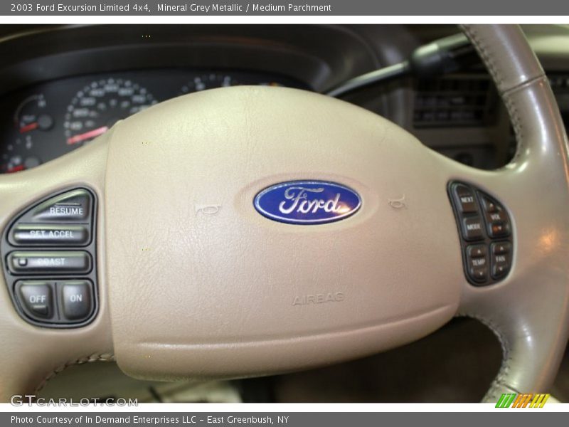 Mineral Grey Metallic / Medium Parchment 2003 Ford Excursion Limited 4x4