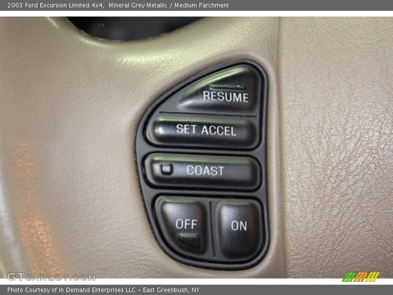Mineral Grey Metallic / Medium Parchment 2003 Ford Excursion Limited 4x4