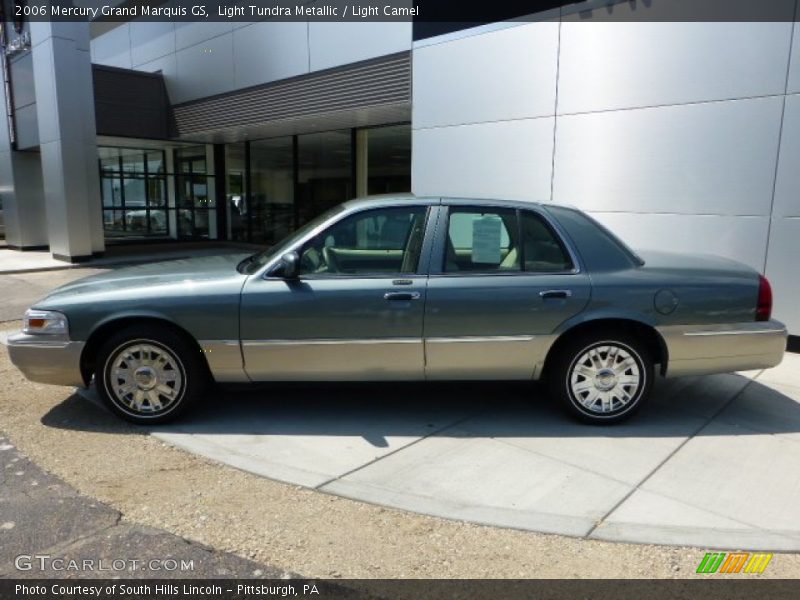 Light Tundra Metallic / Light Camel 2006 Mercury Grand Marquis GS
