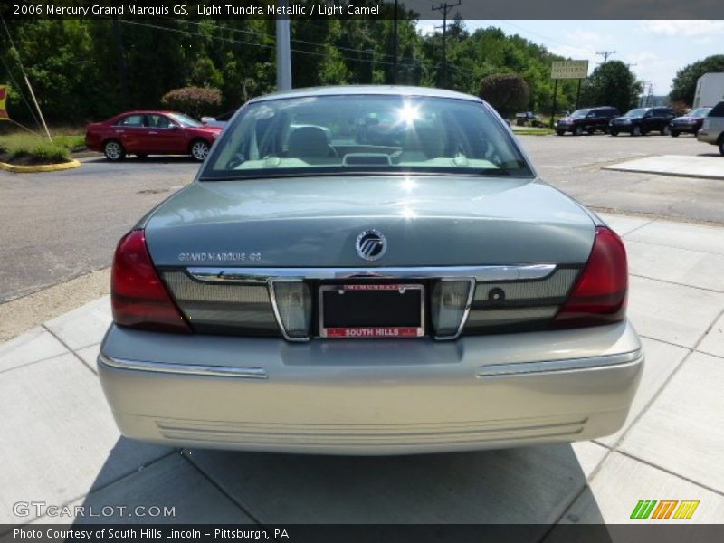 Light Tundra Metallic / Light Camel 2006 Mercury Grand Marquis GS