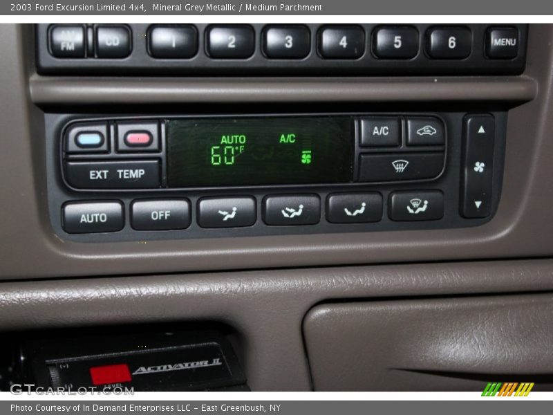 Mineral Grey Metallic / Medium Parchment 2003 Ford Excursion Limited 4x4