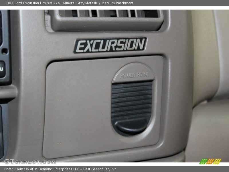 Mineral Grey Metallic / Medium Parchment 2003 Ford Excursion Limited 4x4