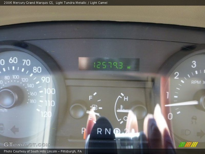 Light Tundra Metallic / Light Camel 2006 Mercury Grand Marquis GS