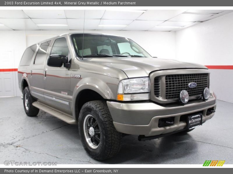 Mineral Grey Metallic / Medium Parchment 2003 Ford Excursion Limited 4x4