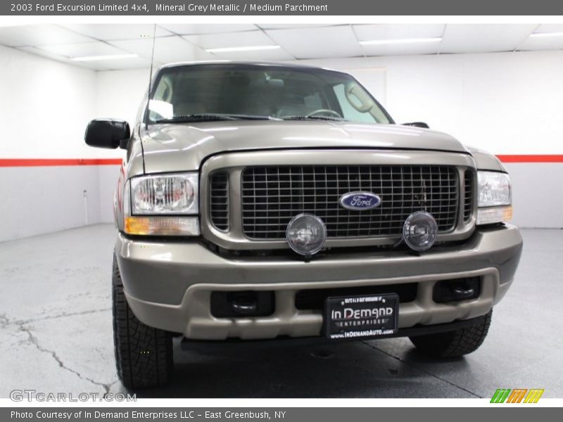 Mineral Grey Metallic / Medium Parchment 2003 Ford Excursion Limited 4x4