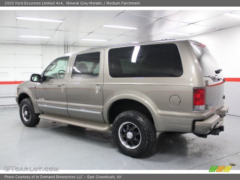 Mineral Grey Metallic / Medium Parchment 2003 Ford Excursion Limited 4x4