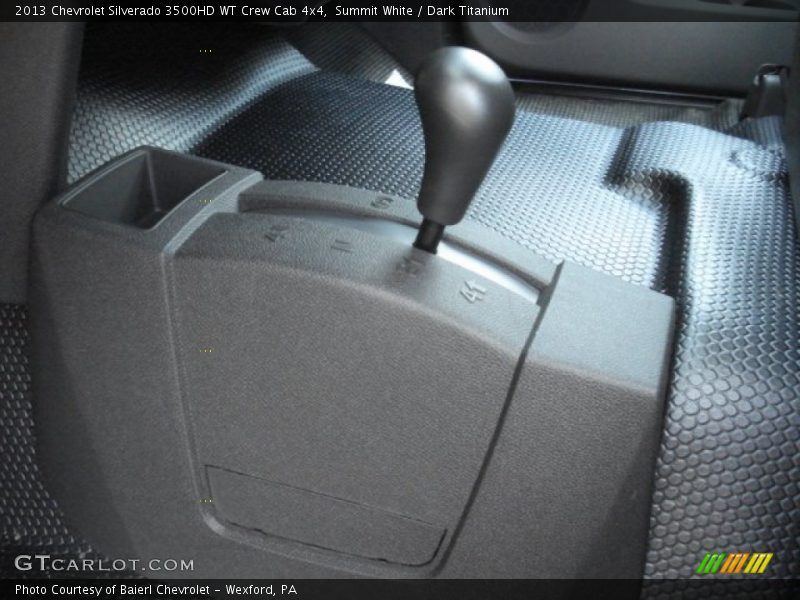 Summit White / Dark Titanium 2013 Chevrolet Silverado 3500HD WT Crew Cab 4x4