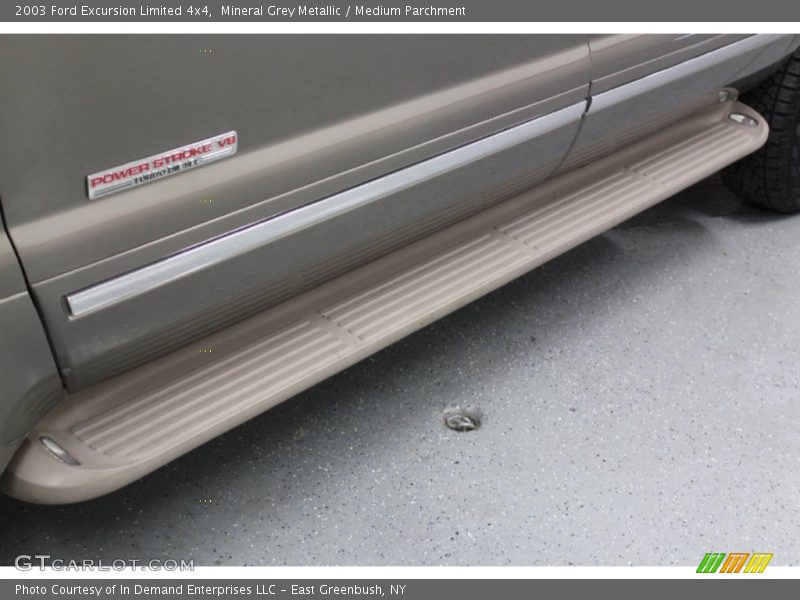 Mineral Grey Metallic / Medium Parchment 2003 Ford Excursion Limited 4x4
