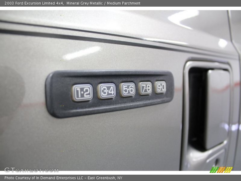 Mineral Grey Metallic / Medium Parchment 2003 Ford Excursion Limited 4x4