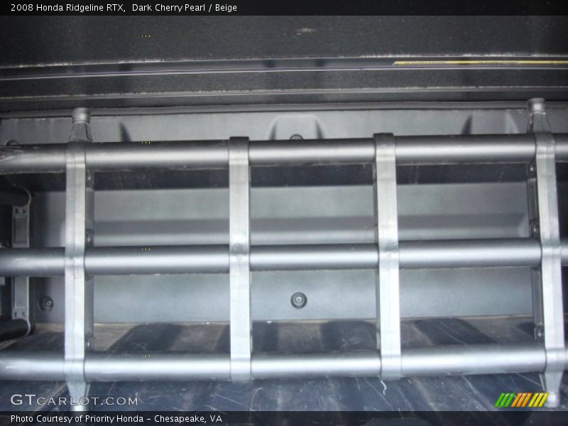 Dark Cherry Pearl / Beige 2008 Honda Ridgeline RTX