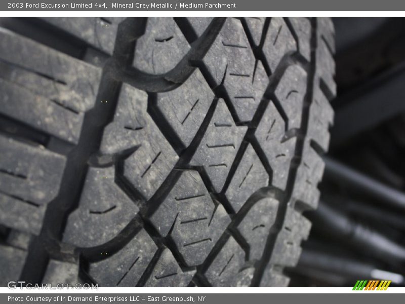 Mineral Grey Metallic / Medium Parchment 2003 Ford Excursion Limited 4x4