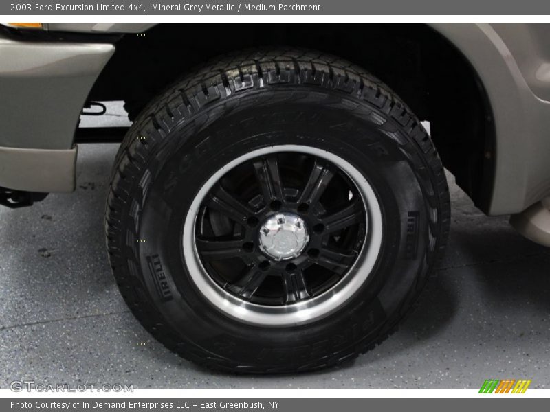 Mineral Grey Metallic / Medium Parchment 2003 Ford Excursion Limited 4x4