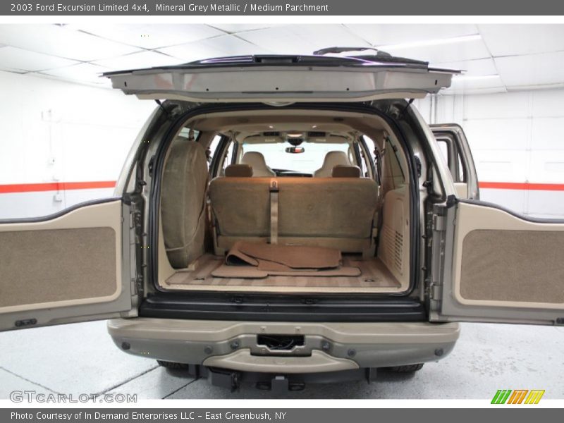 Mineral Grey Metallic / Medium Parchment 2003 Ford Excursion Limited 4x4