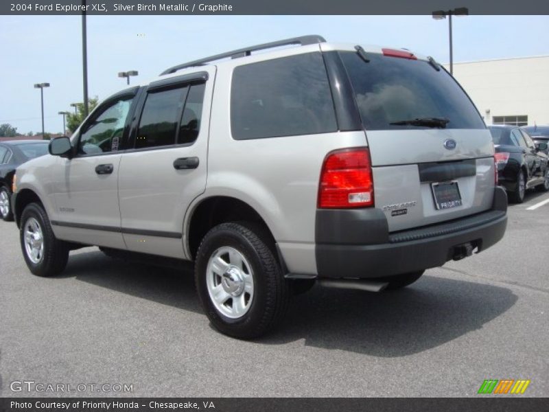 Silver Birch Metallic / Graphite 2004 Ford Explorer XLS