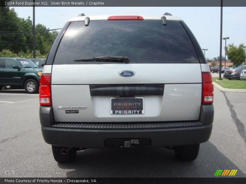 Silver Birch Metallic / Graphite 2004 Ford Explorer XLS