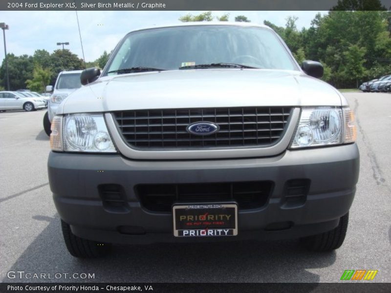 Silver Birch Metallic / Graphite 2004 Ford Explorer XLS