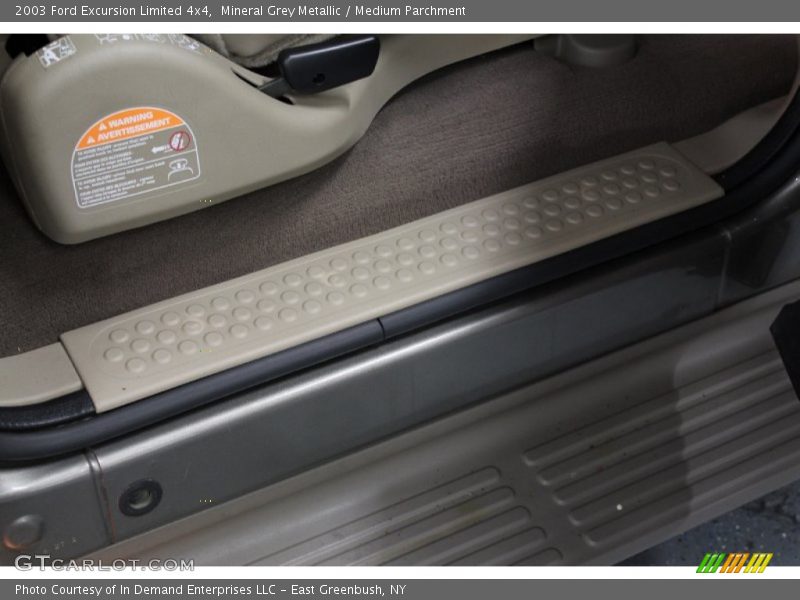 Mineral Grey Metallic / Medium Parchment 2003 Ford Excursion Limited 4x4