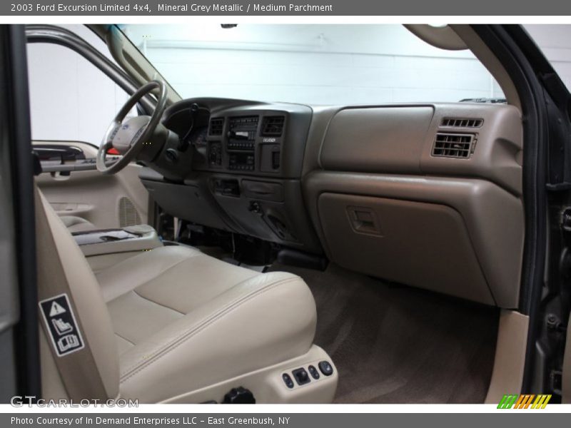 Mineral Grey Metallic / Medium Parchment 2003 Ford Excursion Limited 4x4