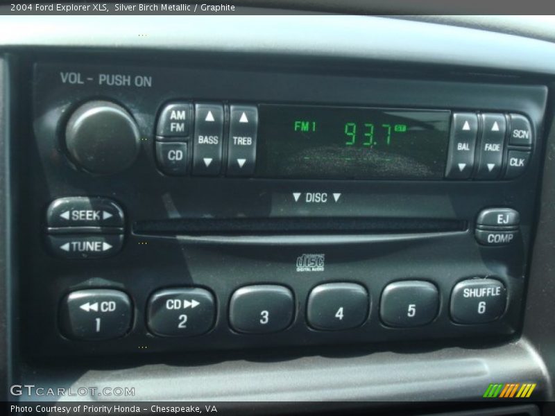 Silver Birch Metallic / Graphite 2004 Ford Explorer XLS