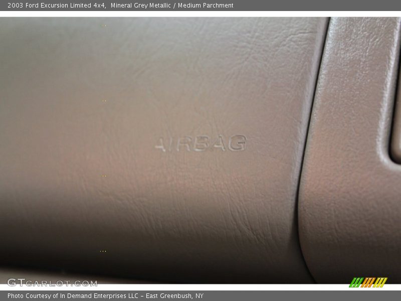 Mineral Grey Metallic / Medium Parchment 2003 Ford Excursion Limited 4x4