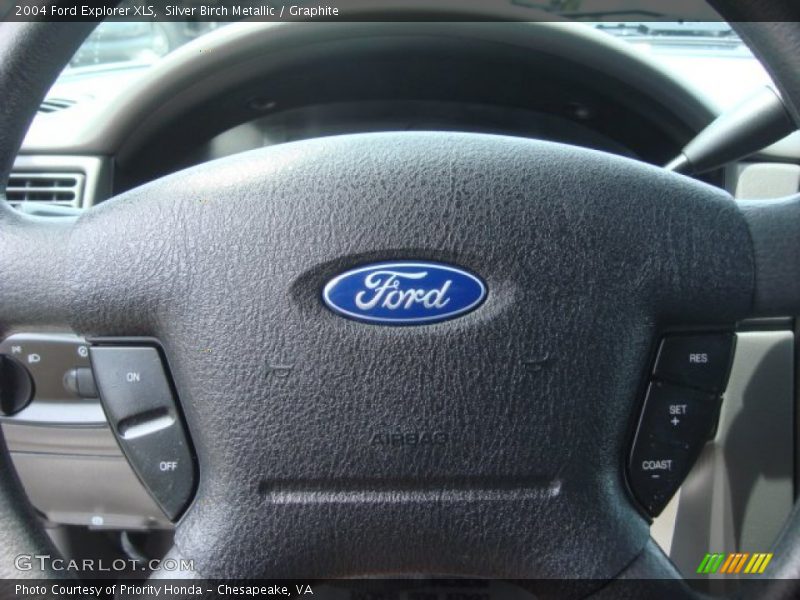 Silver Birch Metallic / Graphite 2004 Ford Explorer XLS