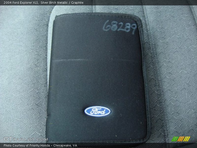 Silver Birch Metallic / Graphite 2004 Ford Explorer XLS