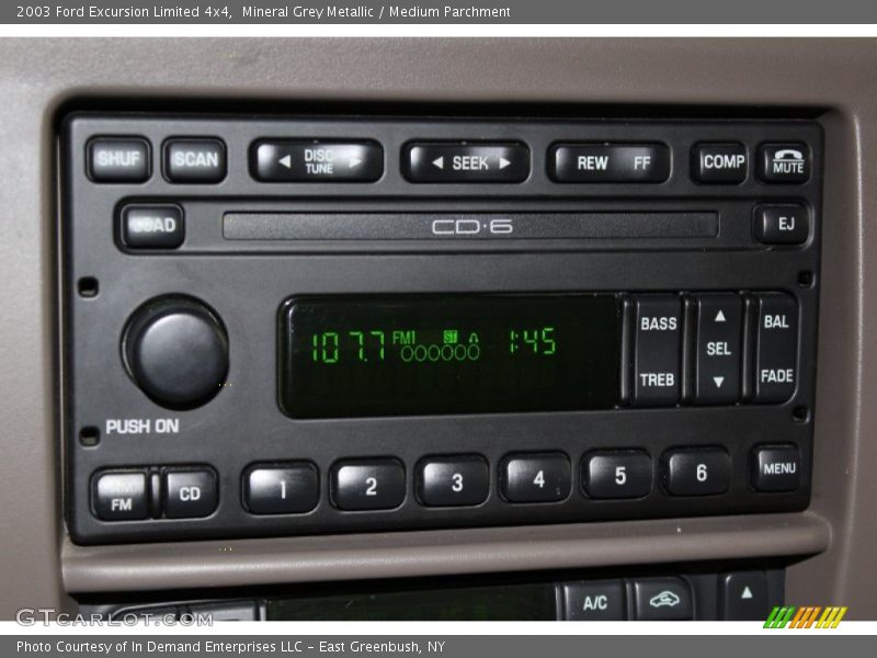 Mineral Grey Metallic / Medium Parchment 2003 Ford Excursion Limited 4x4